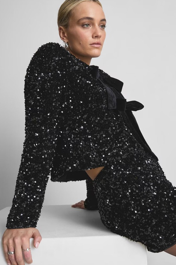 Sequin Bow Cardigan from Primark