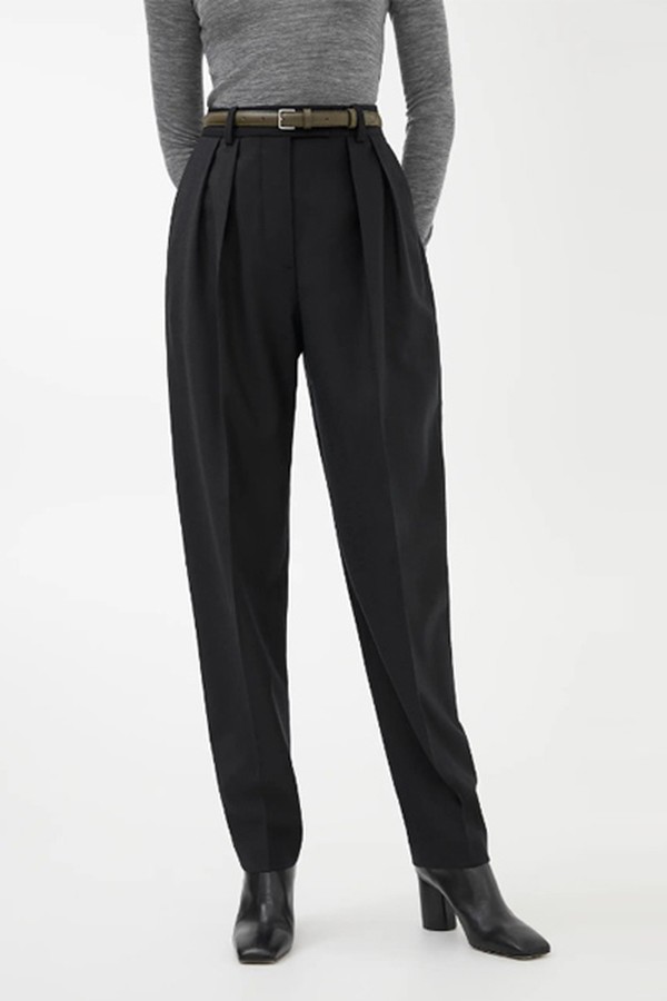 Wool Flannel Trousers from Arket