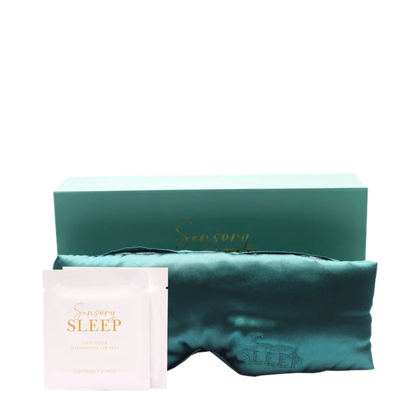 Luxury Cushioned Vegan Silk Mask from Sensory Sleep