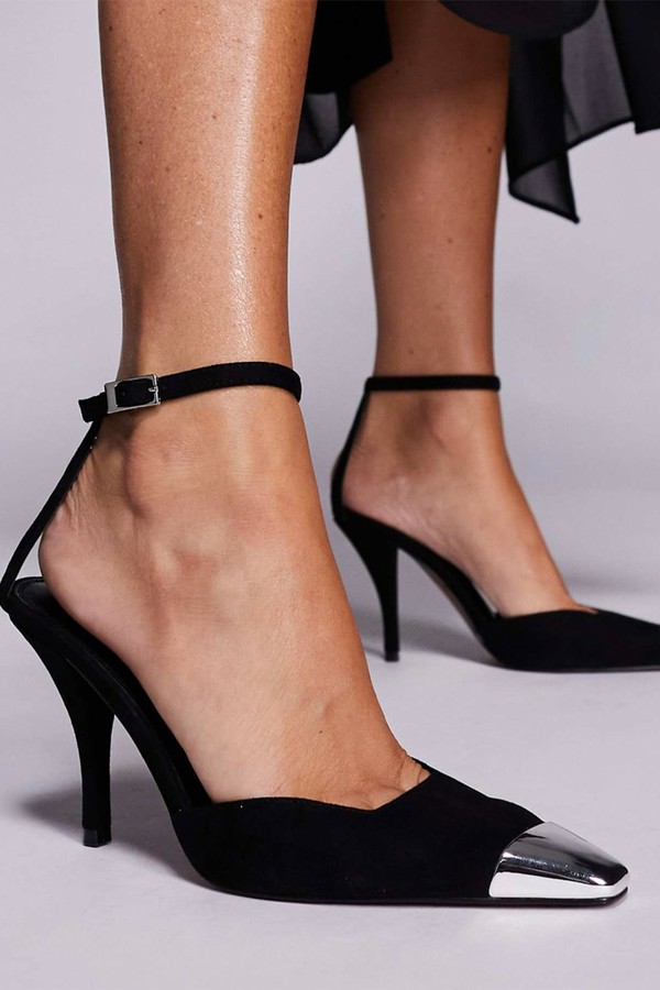 x from Pride Toe Cap High Heel Shoes, £24 (were £32) | ASOS DESIGN