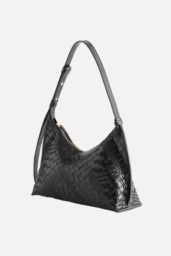 x from Interwoven Leather Crossbody Bag, £169 | & Other Stories