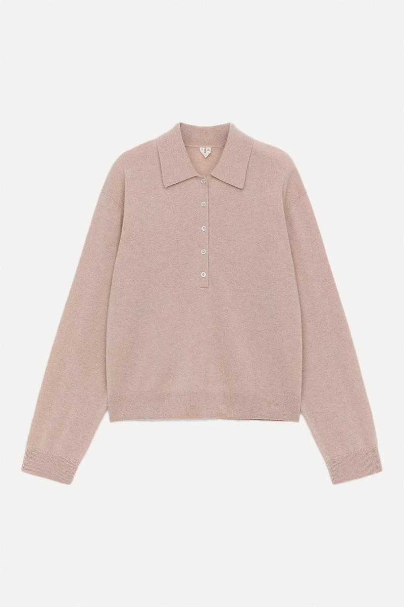 Cashmere-Wool Polo Jumper from ARKET