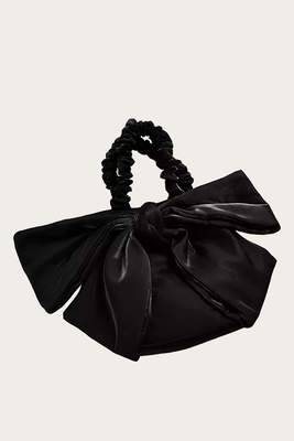 Oversized Bow Grab Clutch Bag  from ASOS