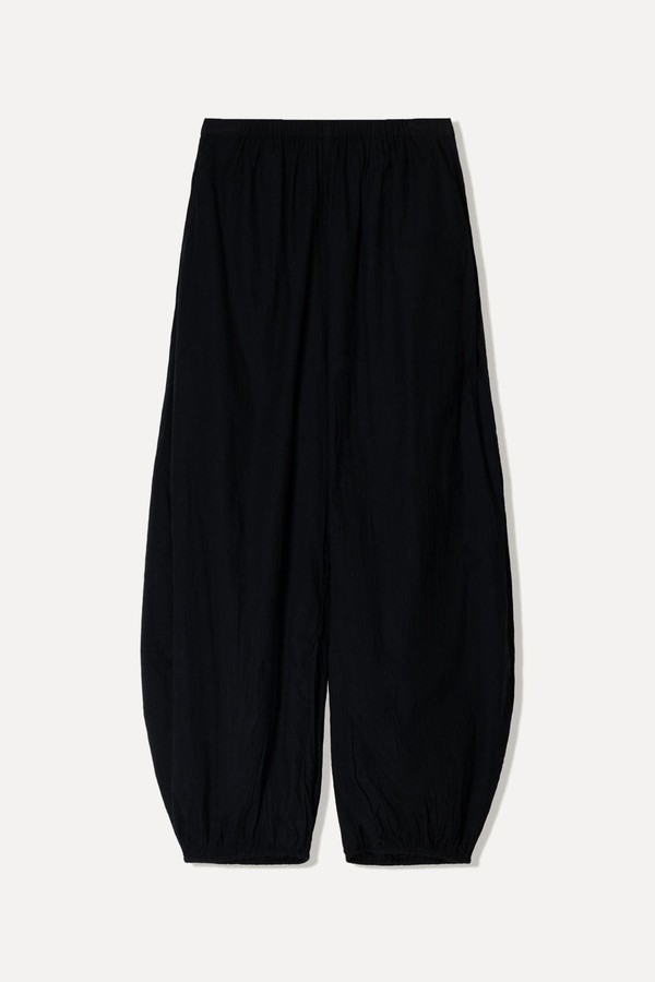 Sarouel Trousers With Elasticated Waistband from Bershka