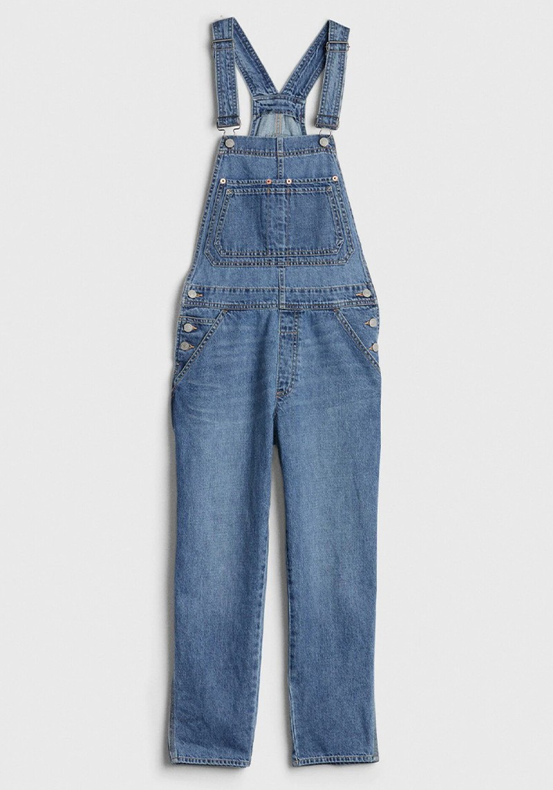 Relaxed Denim Overalls from Gap
