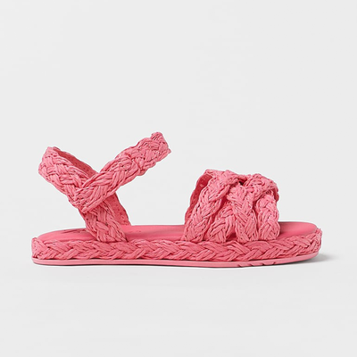 Raffia Sandals from Zara