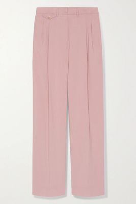 Pernille Woven Straight-Leg Pants from Frankie Shop