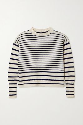 Ballina Striped Wool Sweater | £365