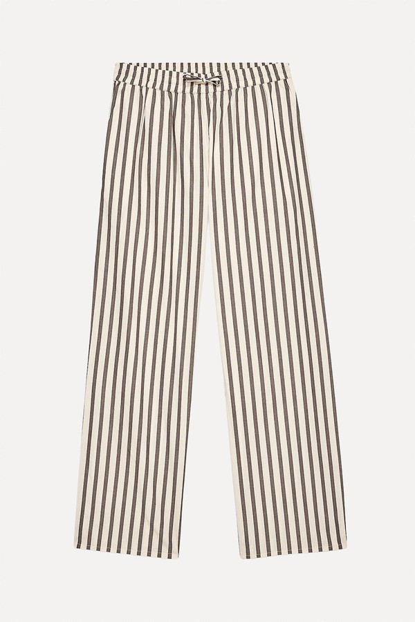 Cotton Wide Elastic Waist Pants from NA-KD