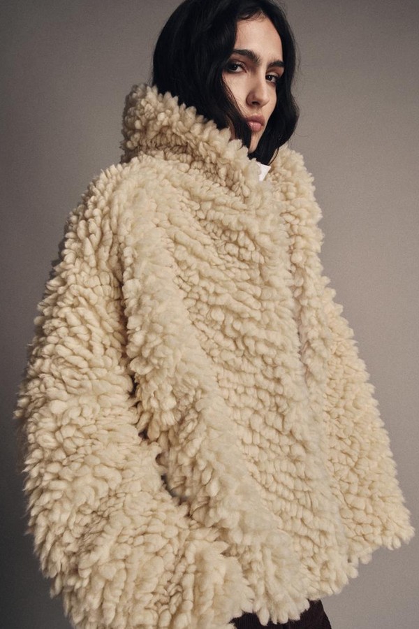 Faux Shearling Jacket