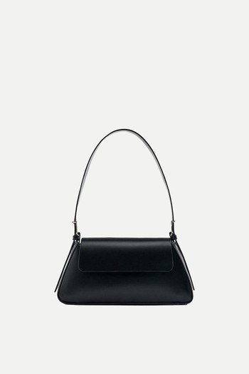 Minimalist Shoulder Bag With Flap from Zara