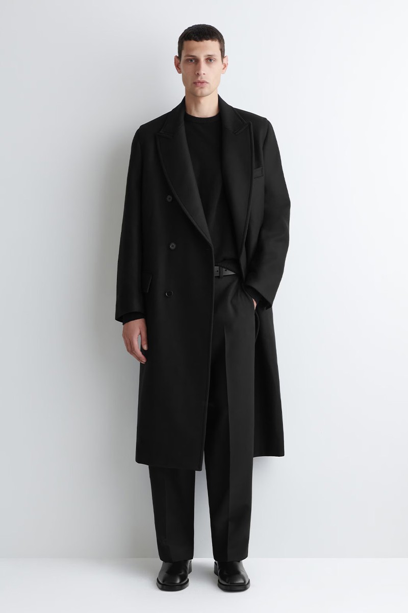 Double-Breasted Wool Coat  from COS