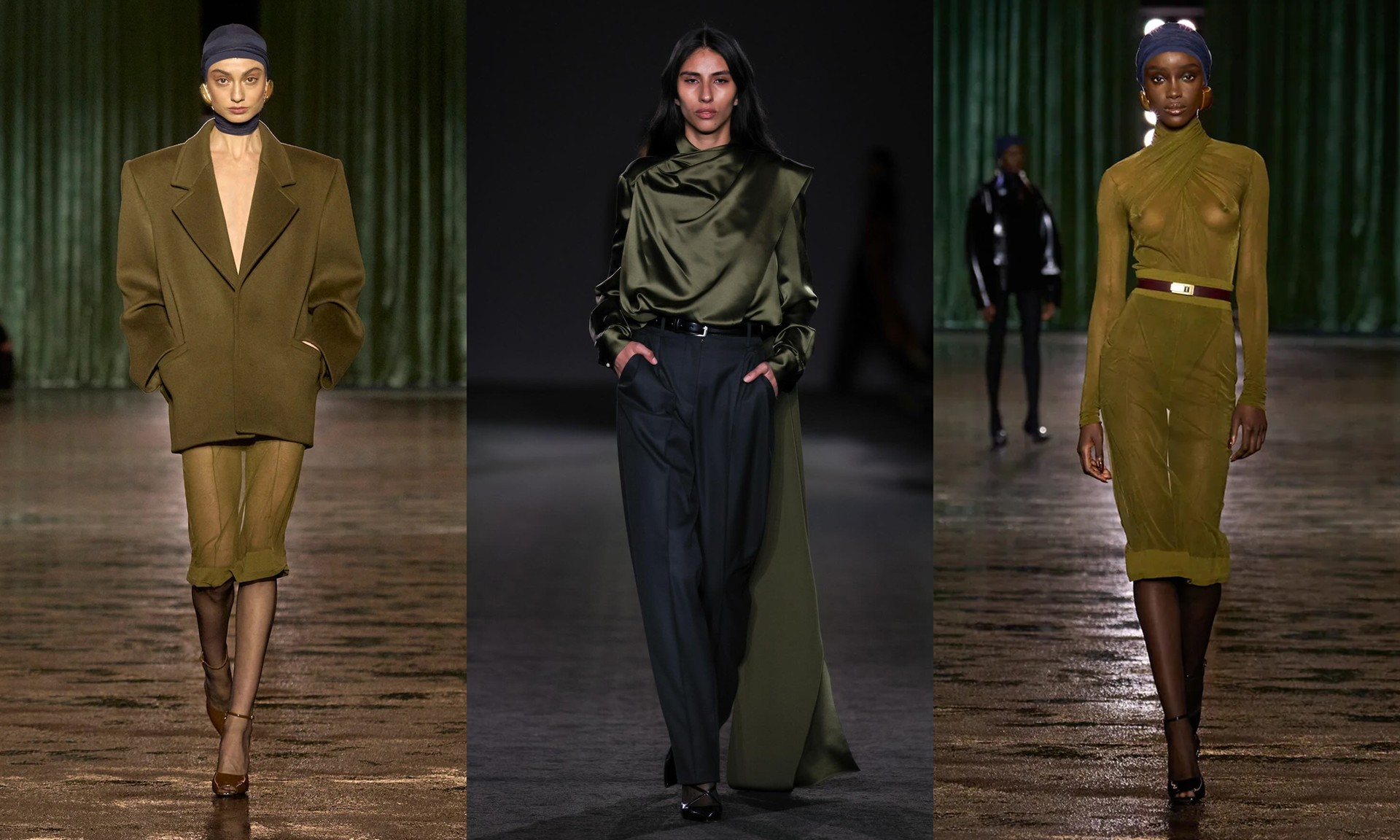 Yves Saint Laurent; Atelier Prabal Gurung