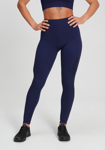 Raw Training Ribbed Seamless Leggings 