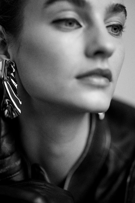 Sculptural Draped Earrings from & Other Stories