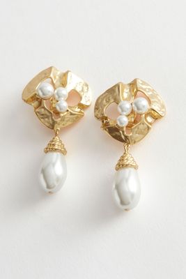 Pearl Pendant Earrings  from & Other Stories