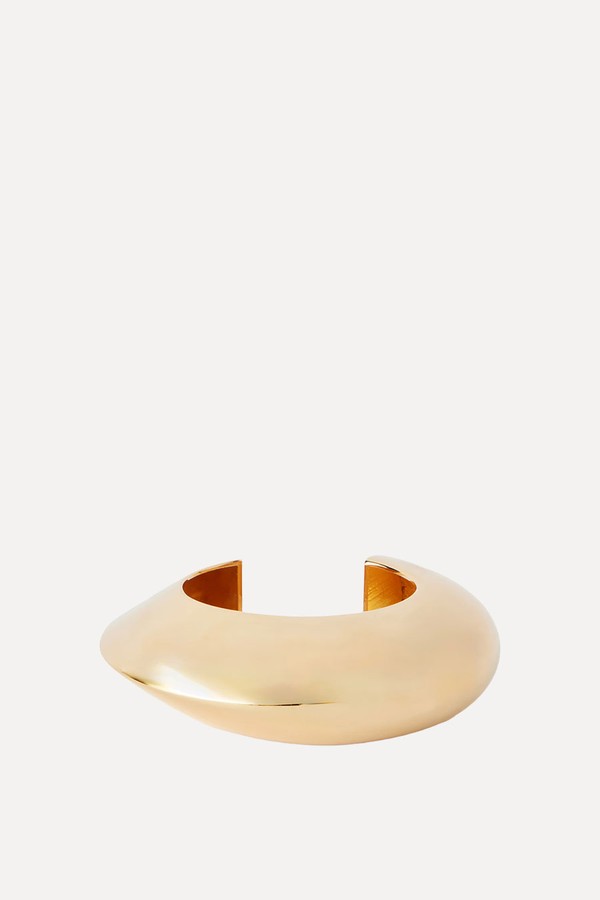 Edge Gold-Plated Cuff from ALAÏA