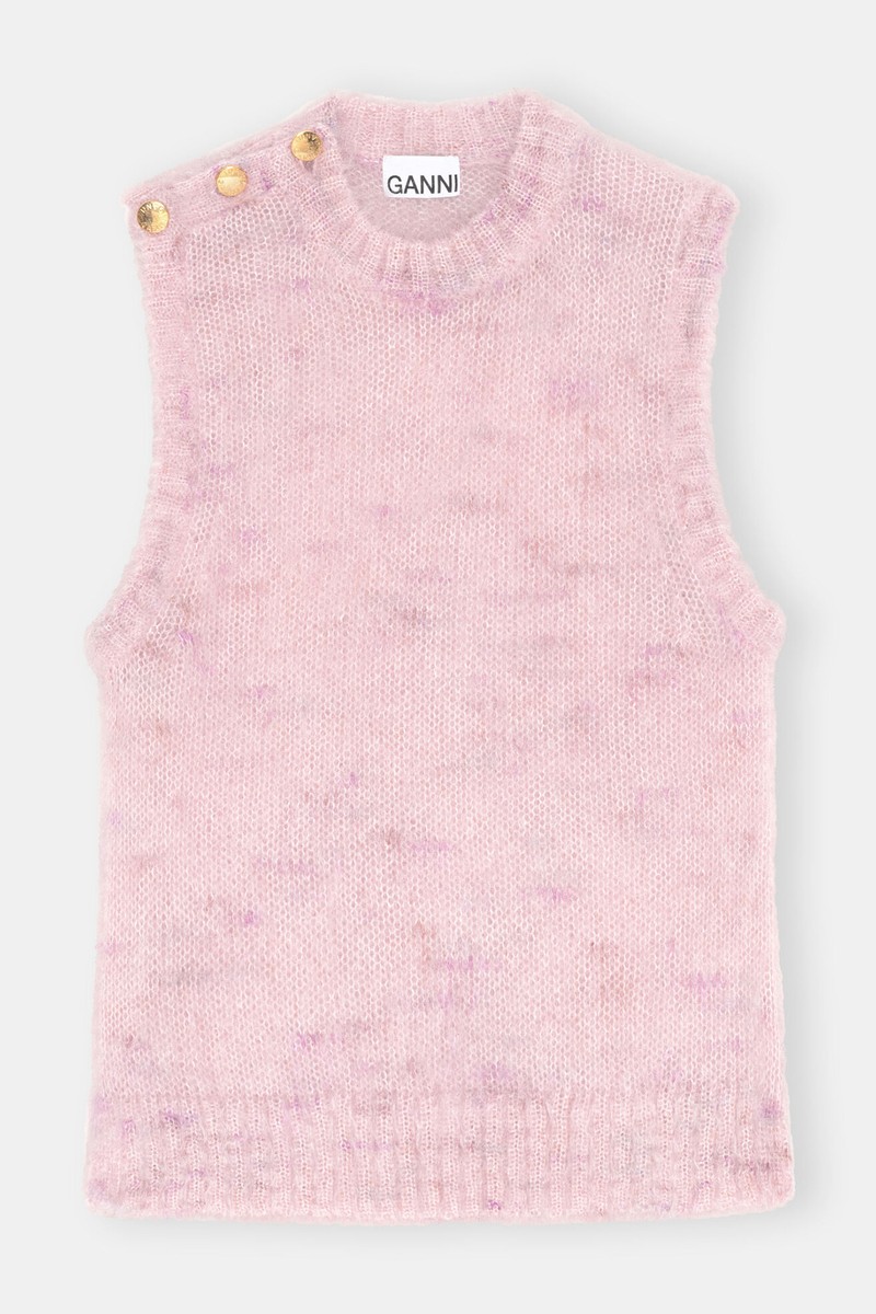 Brushed Vest from Ganni