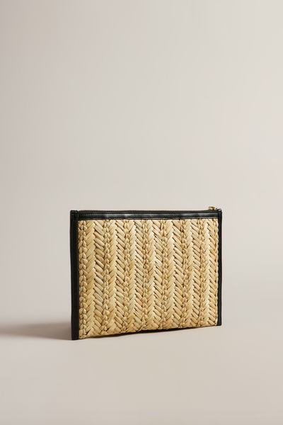 Ivelin Basket Weave Clutch