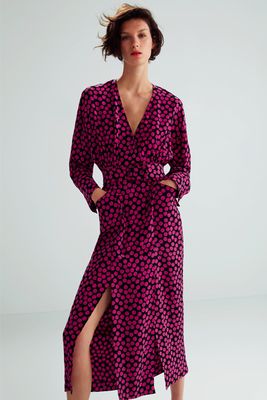 Limited Edition Polka Dot Print Dress