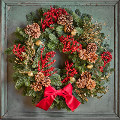 Freddie's Christmas Wreath from Freddie's Flowers