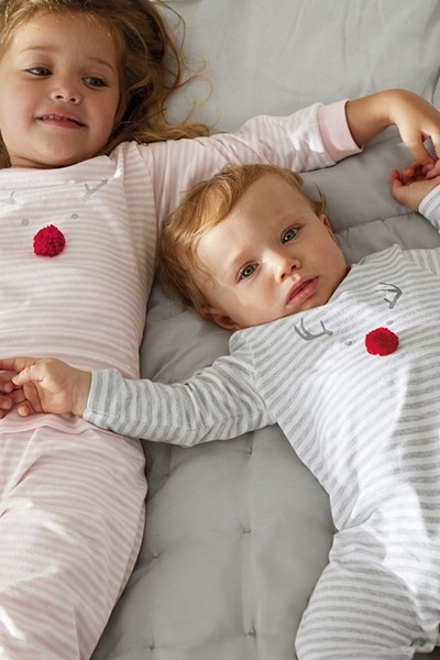 Jingles Pom-Pom Sleepsuit