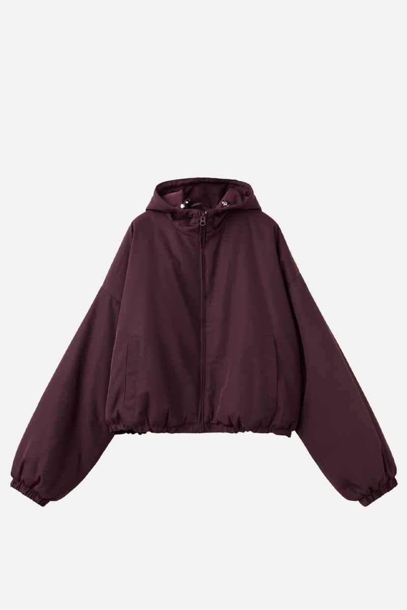 Oversized Hooded Jacket