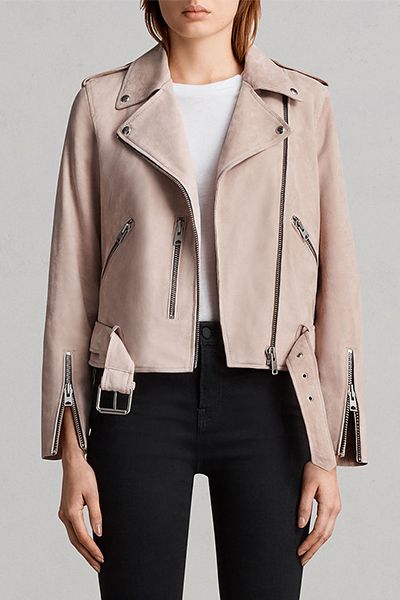 Suede Balfern Biker Jacket from AllSaints