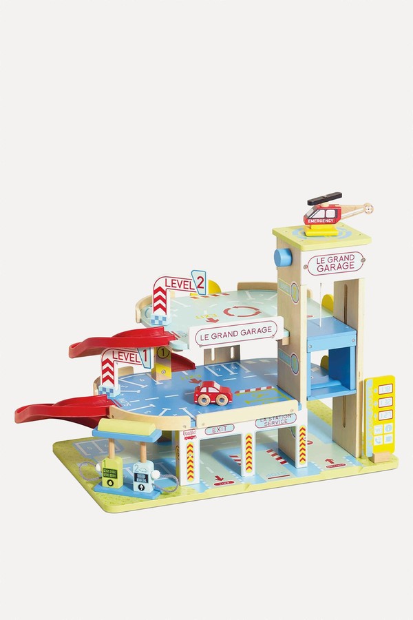 Car & Garage Play Set from Le Toy Van