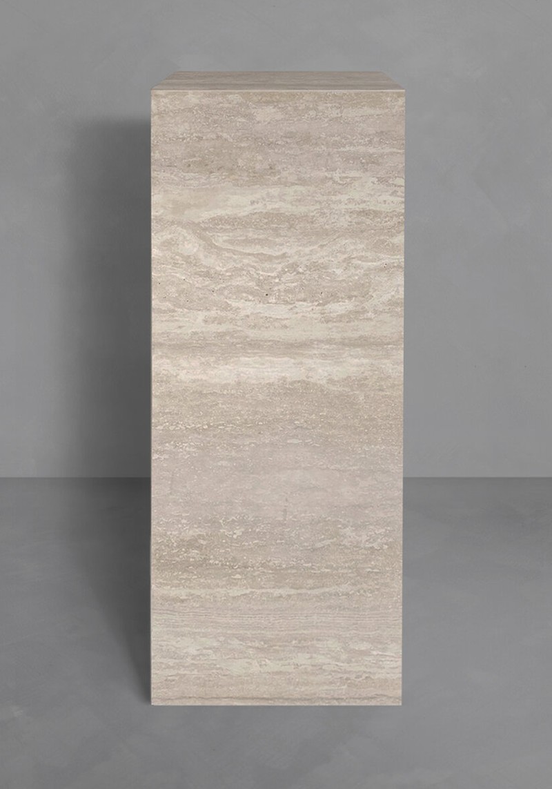 Alkaios Marble Pedestal Table from No17