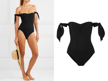 Barcelona Off The Shoulder Swimsuit  from Karla Colletto