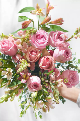 The Nadia Hand-Tied Flowers from Bloom & Wild