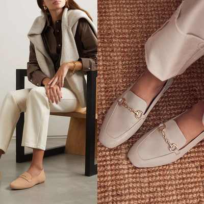 24 Stylish Neutral Loafers To Buy Now