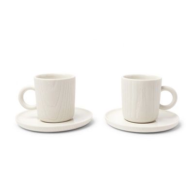 Porcelain Espresso Cups And Saucers from Toast Living