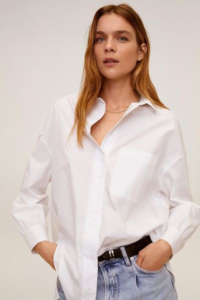 Oversize Flowy Shirt from Mango