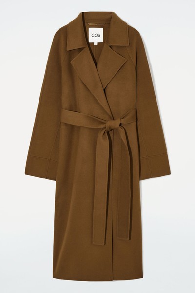 Belted Double-Faced Wool Coat from COS