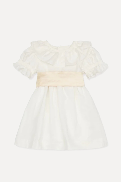 White Vega Ceremony Girl Dress from La Coqueta