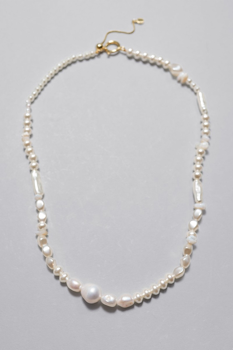 Mixed Pearl Necklace