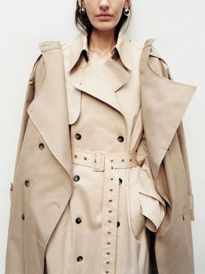 Two Piece Twill Trench Coat, £279.99