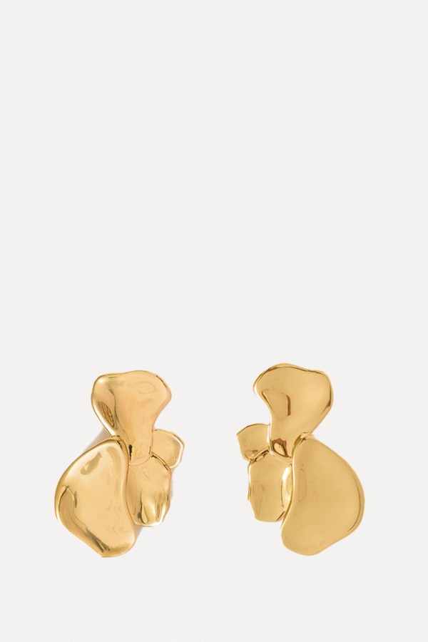 Deconstructed Petals Earrings from Jigsaw