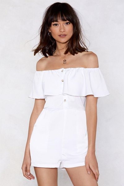 Show Off The Shoulder Romper