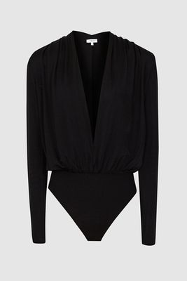 Long-Sleeved Plunge Body from Reiss