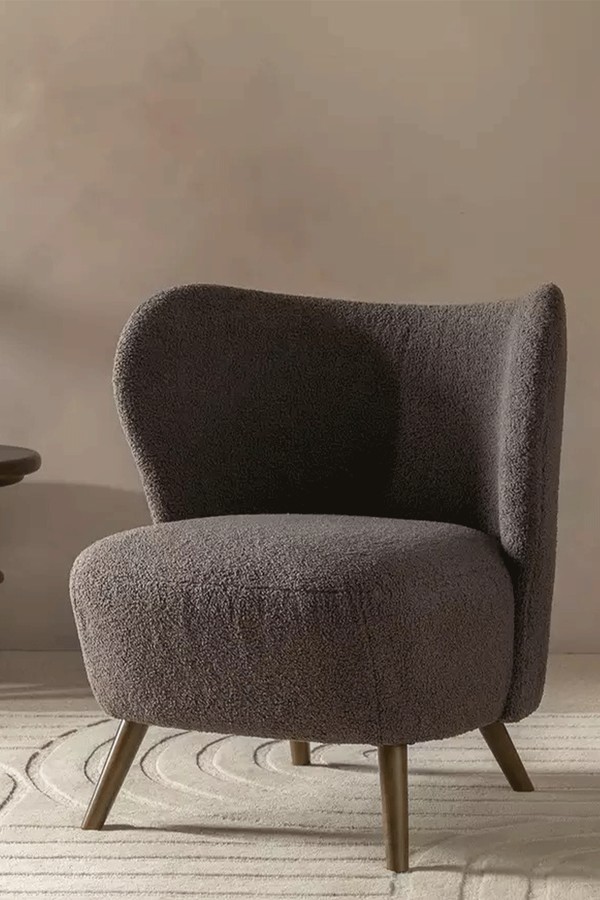 Cory Boucle Accent Chair from Habitat