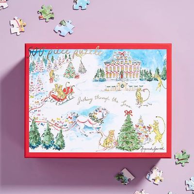 Holiday Sleigh Ride Puzzle, £24 | Susannah Garrod