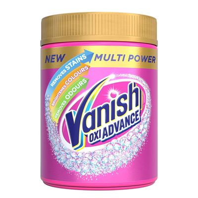 Gold Fabric Stain Remover Oxi Action Powder from Vanish