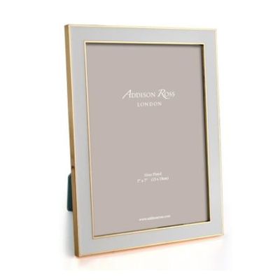 Enamel & Gold Photo Frame 8x10" from Addison Ross