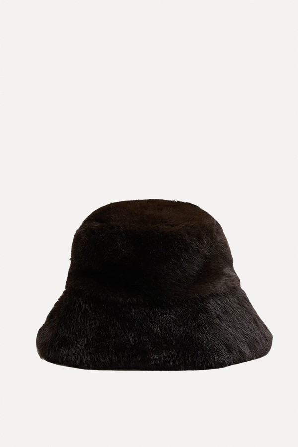 Faux Fur Bucket Hat from Marks & Spencer