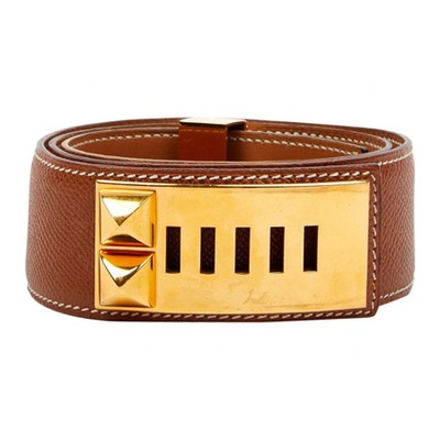 Collier De Chien Leather Belt from Hermès