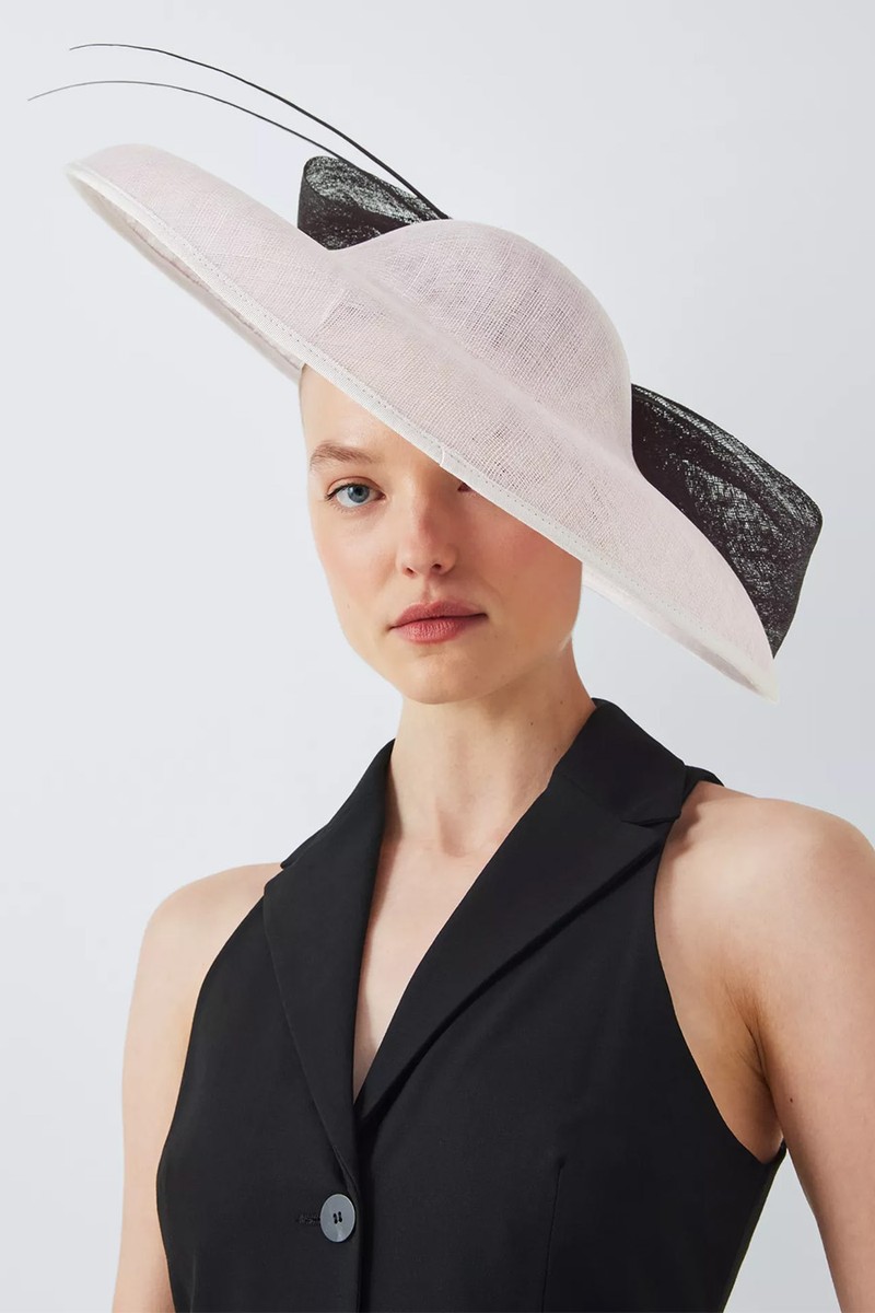 Davina Bow Woven Occasion Hat from John Lewis