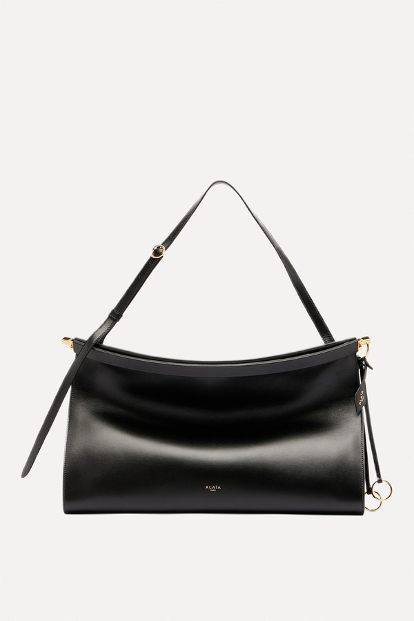 Le Click Large Leather Shoulder Bag from Alaïa